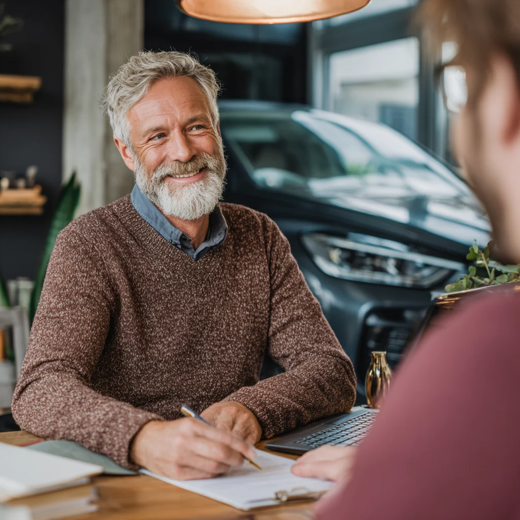 Семья русскоязычных мигрантов с застрахованным авто в США